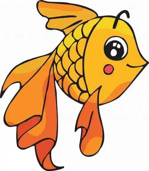 小金鱼简笔画小金鱼简笔画图片
