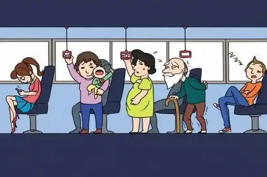 占用爱心专座 72在车厢内进食 72下车拥挤 72这些不文明的乘车