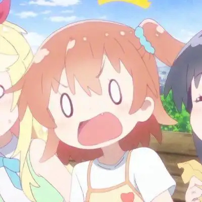 精致好看的动漫三人组闺蜜头像