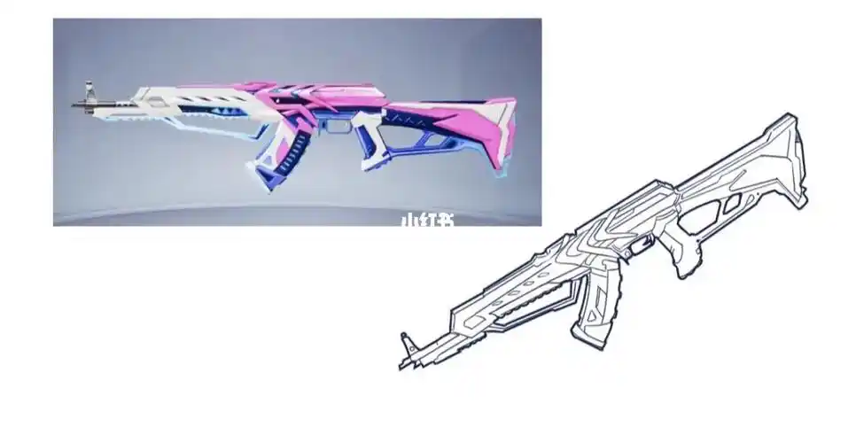 过程画了一把akm