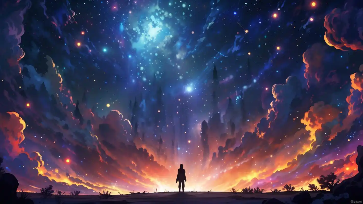 99高清4k星空壁纸,全屏无水印!