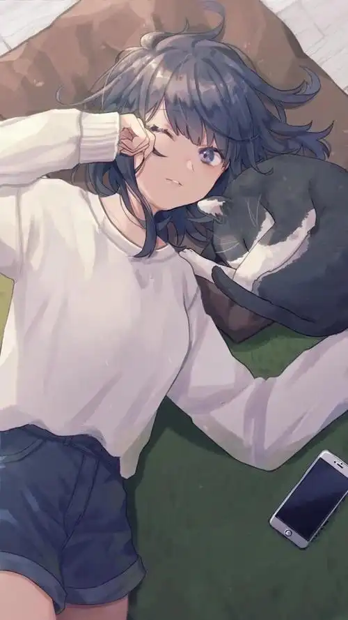 卡通可爱简约手绘壁纸聊天背景