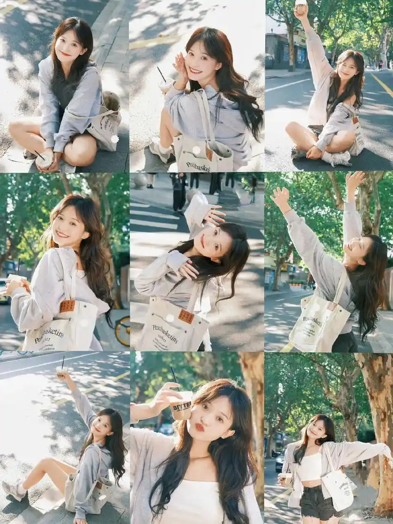 动作越大越好看!超全街道拍照姿势get.街道拍照尊嘟很好看! - 抖音