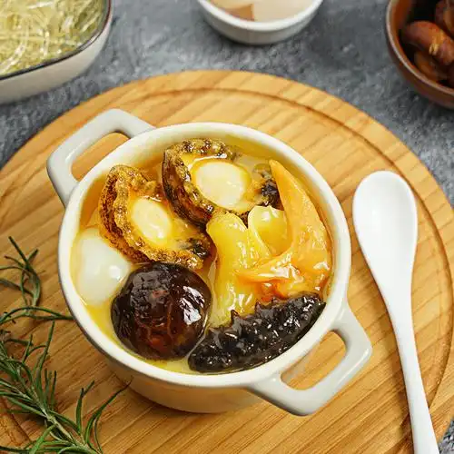 专区299160大希地正宗跳墙加热即食鲍鱼海参海鲜鲍鱼