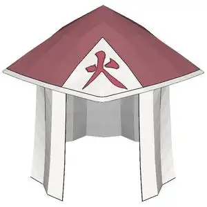 5影斗笠火影忍者3d纸模型diy手工益智玩具手办摆件装饰