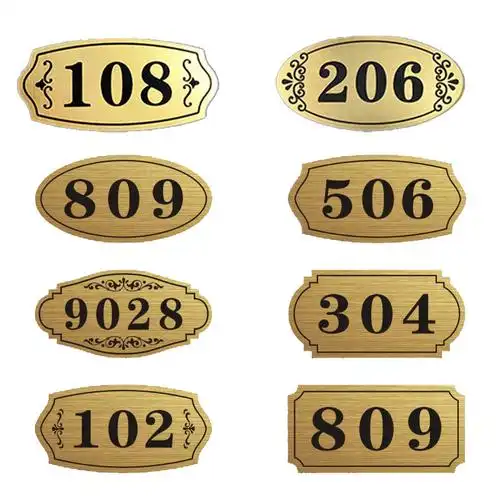 宿舍定制标牌门牌出租房牌楼门牌号房号