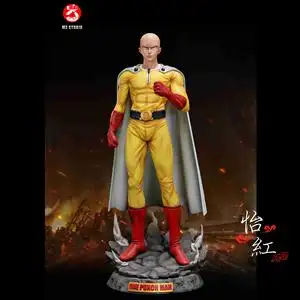 【包邮】m3 光头 琦玉老师 全身像 一拳超人gk 限量雕像手办模型