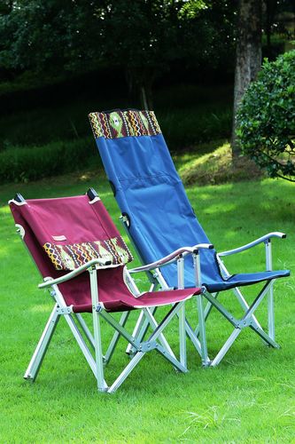 超轻铝合金折叠椅靠背椅子户外露营钓鱼椅休闲椅便携式座椅大川椅