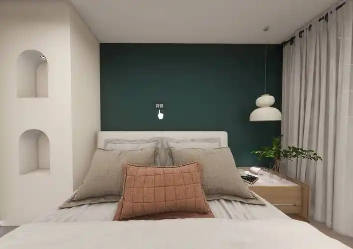 临沂百纳易筑装饰鲁泰时代城130平北欧风效果图