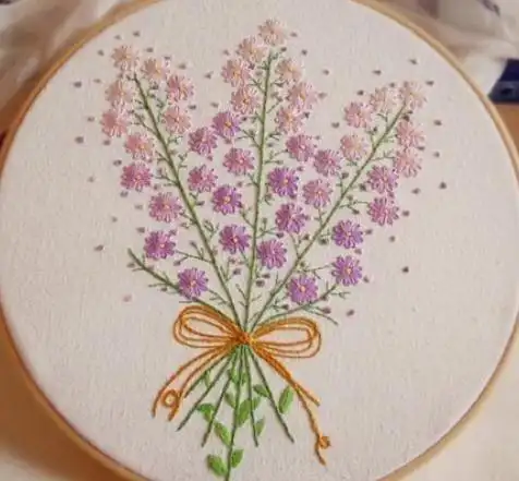 小清新的手工刺绣图案大全