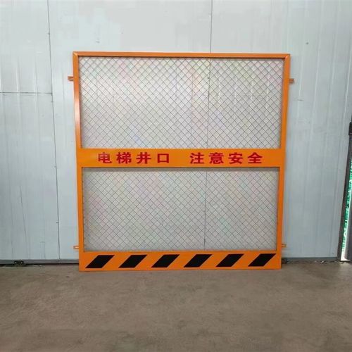 tlxt施工电梯门电梯井口护栏人货升降机安全门楼层外架门电梯防护栏杆