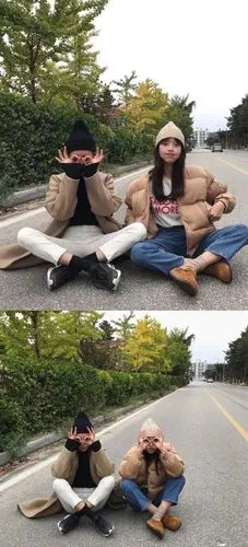 闺蜜出游合照pose合集,先马着吧.