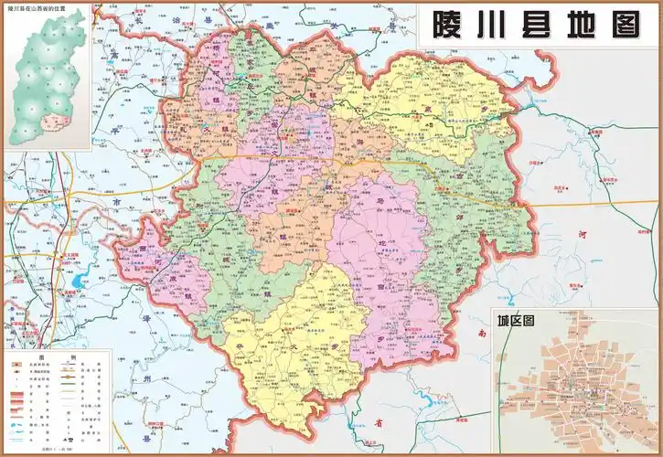 陵川县地图 - 中国地图全图 - 地理教师网