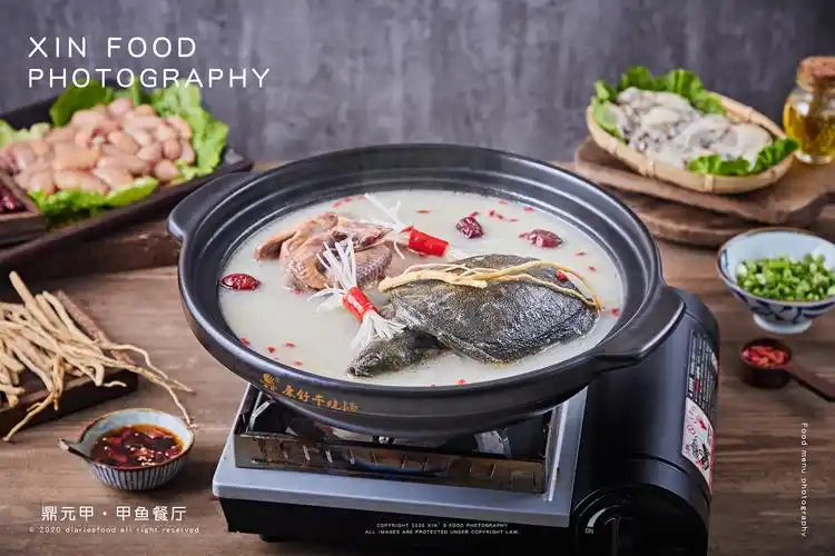 甲鱼餐厅美食摄影