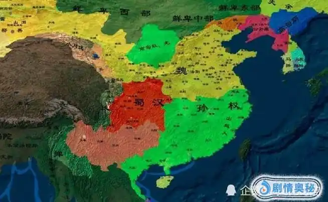 三国时期群雄逐鹿,其实不止有魏蜀吴,还有这3个强大政权!