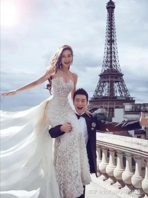 黄晓明angelababy婚礼奢华明星婚纱照