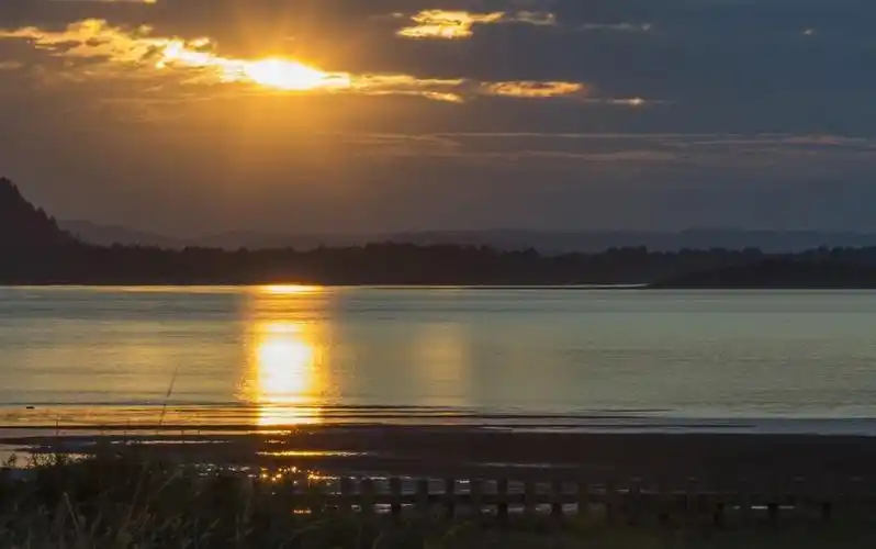 晚安静谧意境图片