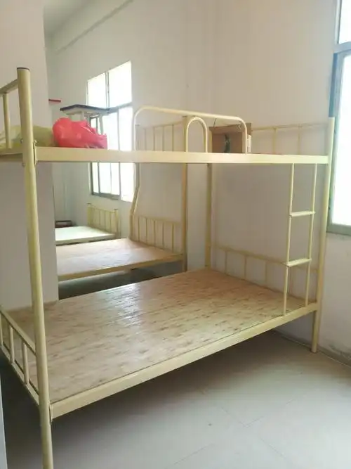 泉州铁床上下铺员工宿舍床双人床子母床