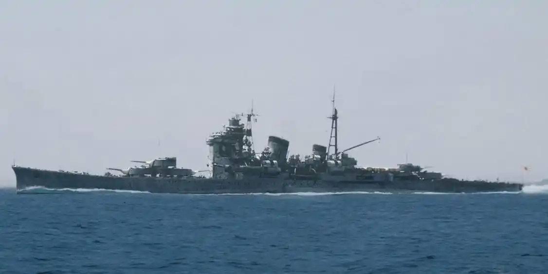 舰船欣赏:ijn 高雄级重巡洋舰