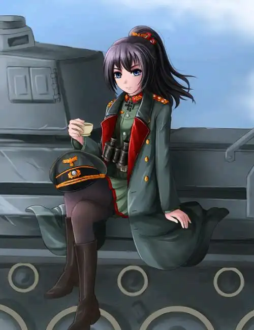 娘化后的二战德军