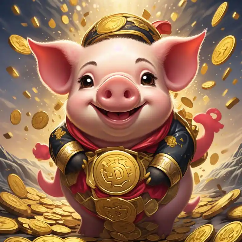 招财猪卡通头像9990 亲们,看看这些可爱的招财猪卡通头像,是不是