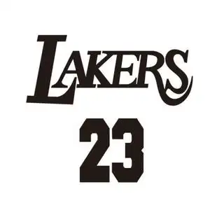 nba篮球湖人队詹姆斯james反光车身贴 汽车贴纸个性球队球星定制
