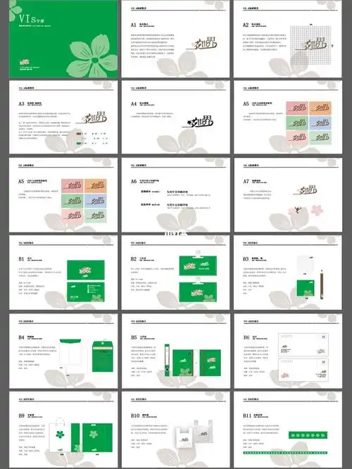 品牌形象设计vi手册(毕业设计参考案例)