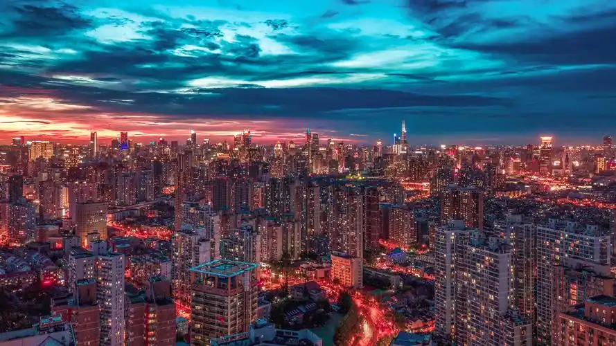 令人震撼的上海夜景,世界级一线城市的繁华,毫不逊色于香港纽约