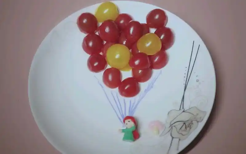 【小番茄拼盘】朋友送的彩色的小番茄,超好看超好吃.