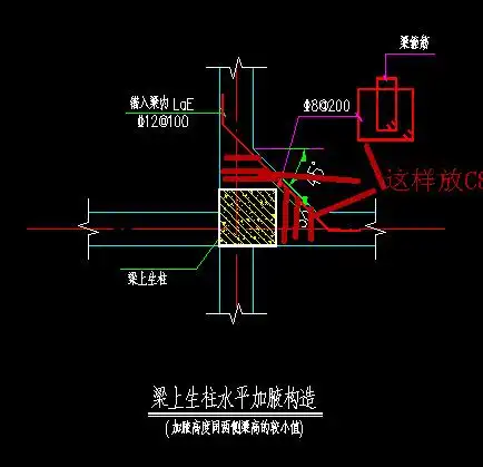 这两个梁加腋在软件里怎么去输入怎么区分水平梁加腋和竖向梁加腋