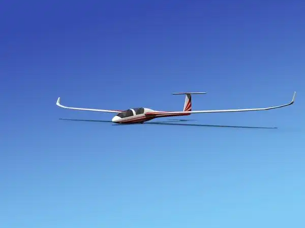 dg-1000 glider 3d 3ds