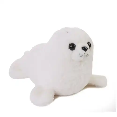 海豹毛绒玩具仿真公仔可爱呆萌女友顺滑手感独特毛绒布艺类玩具