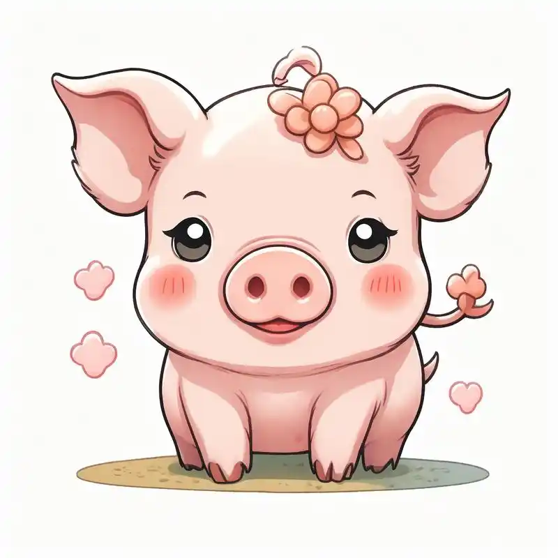 99最近很火的小猪头像来啦