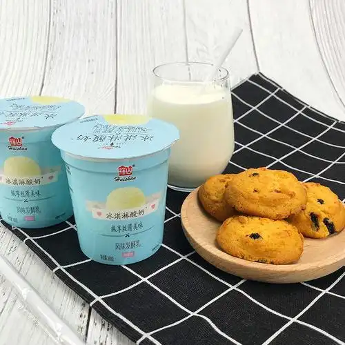 辉山冰淇淋酸奶160g*6杯 低温风味酸奶 可以冻着吃的酸奶