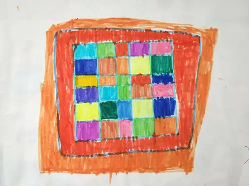 一年级55班《花地毯》