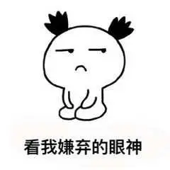 好嫌弃英语怎么说