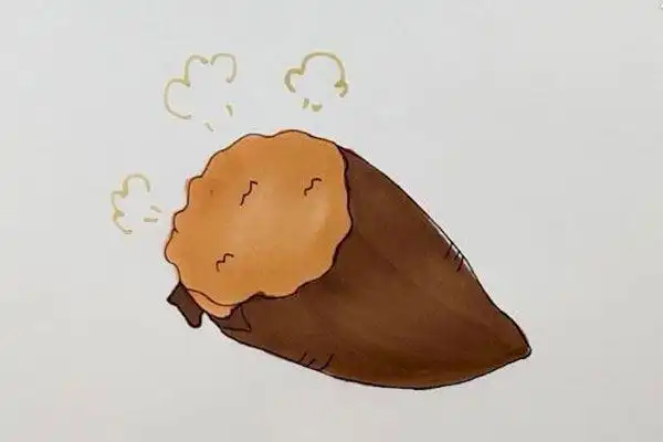 红薯简笔画