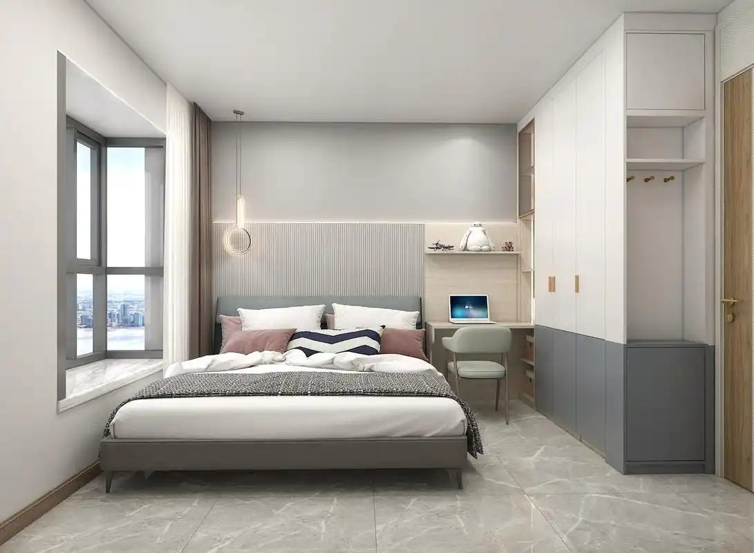 15平米盐系风格卧室设计,美爆了!