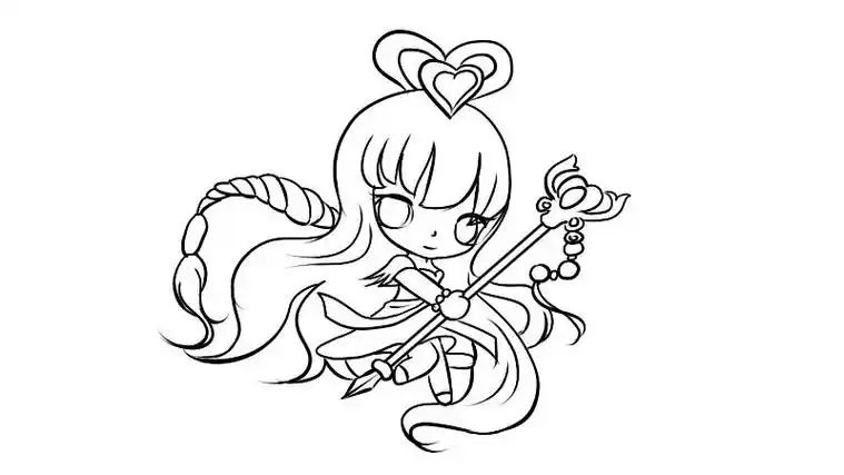 7个叶罗丽仙子王默简笔画