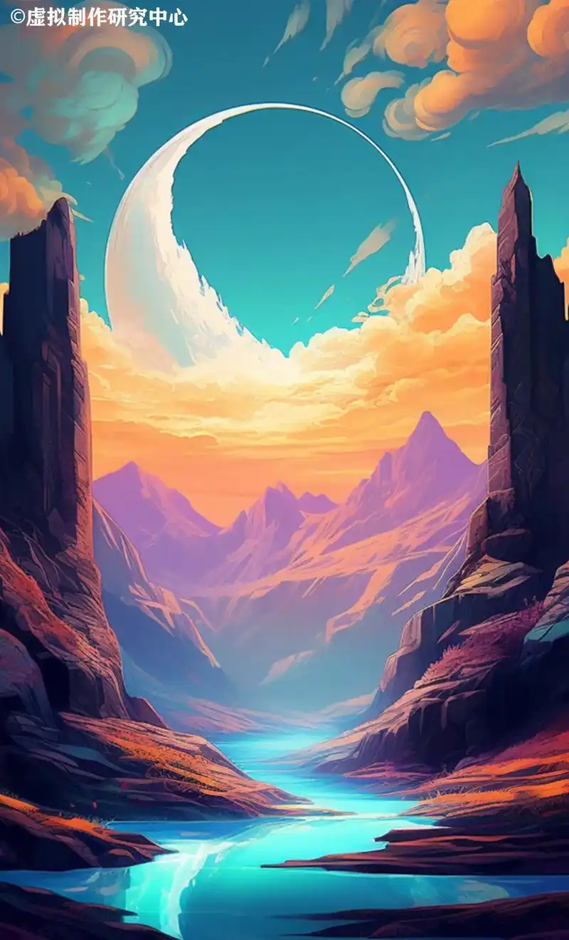 【ai绘画分享】第八期——奇幻场景概念系.艺术风格:奇幻 关 - 抖音