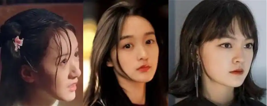 从左至右:袁冰妍,何泓姗,文淇但还是想嘴一句,蒋依依的下颌骨(下) )