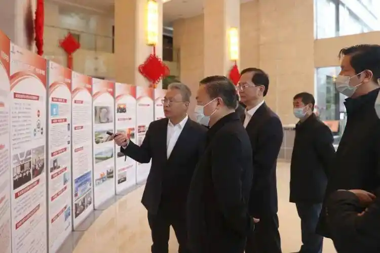 翁祖亮调研中国五冶上海公司中国五矿领导班子成员王石磊,陈建光,总部