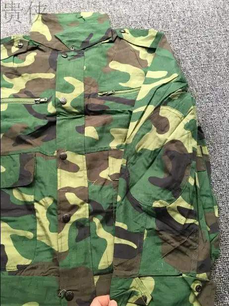 贵侠老式87迷彩服大兜迷彩服多口袋夏季工作服87带屁兜迷彩服耐磨2号2