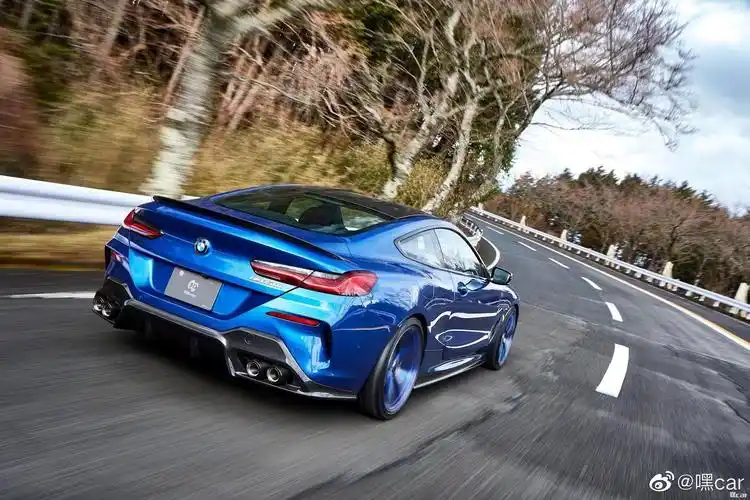 世界上第一台宝马m850装上了3d套件来自嘿car晨晨睡不醒