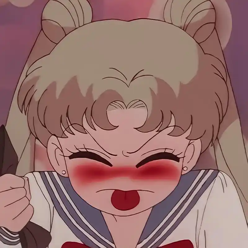 「第17期」动漫女头:美少女战士 月野兔无水印女生头像