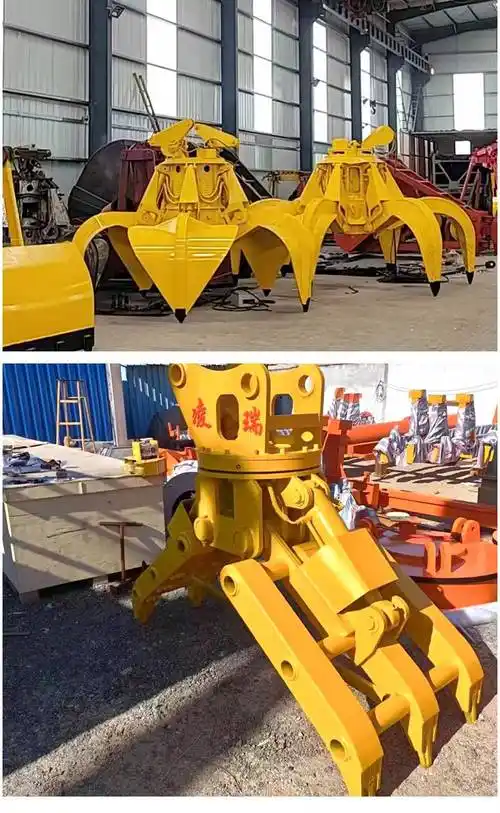 起重机小型液压清淤污泥沙抓斗行吊车电动酿酒厂家酒糟不锈钢抓斗