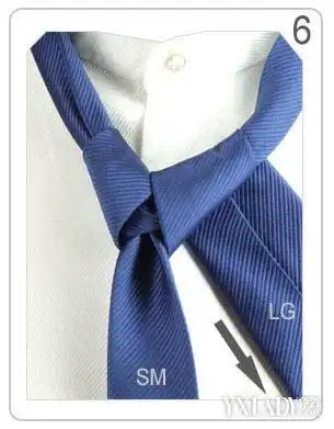 【图】领带系法 4种领带基本打法图解教程大全