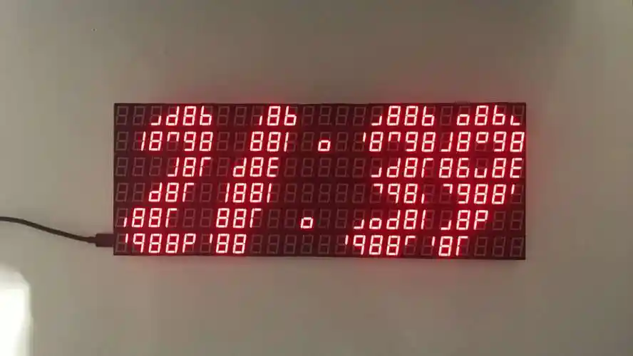 七段led数码管显示屏