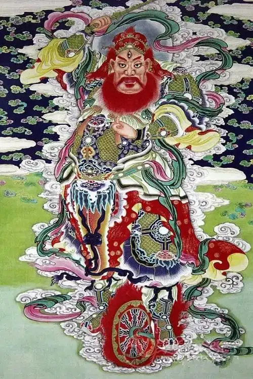 农历六月十五王灵官祖师诞三眼能观天下事一鞭惊醒世间人