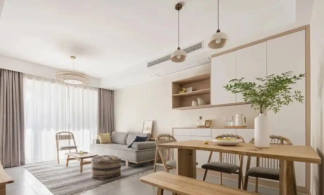 95㎡日式muji风,享受细节里的自然与温度!